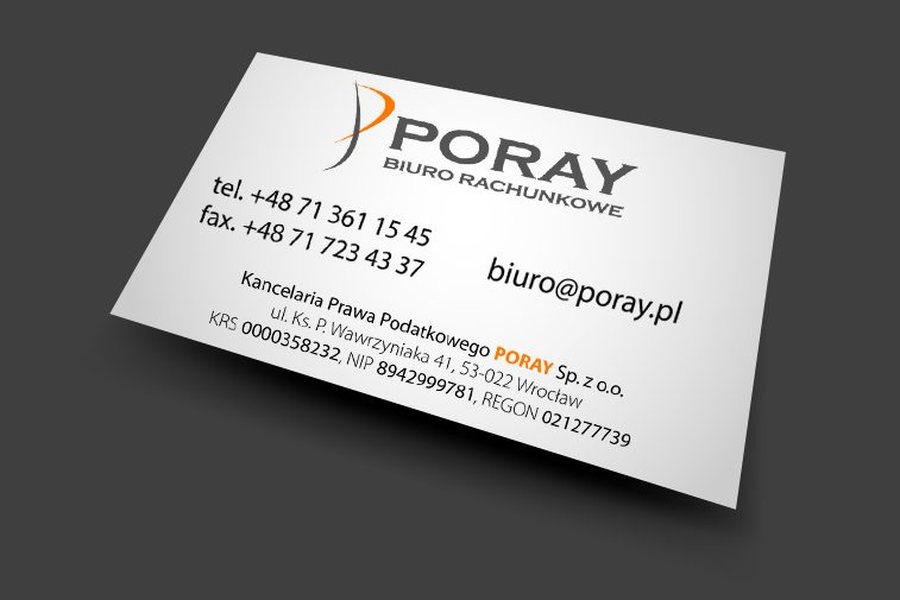 Poray. Biuro rachunkowe - Wrocław