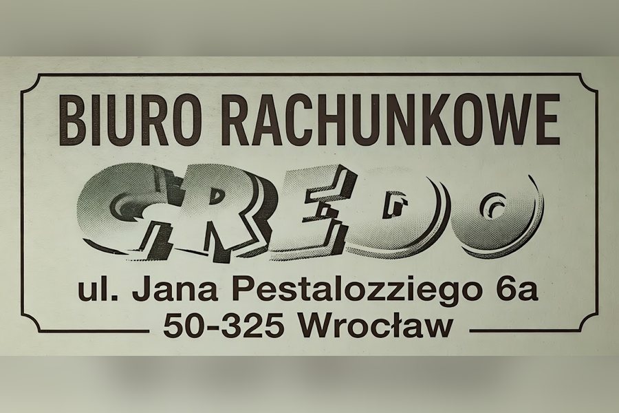 Credo. Biuro rachunkowe - Wrocław