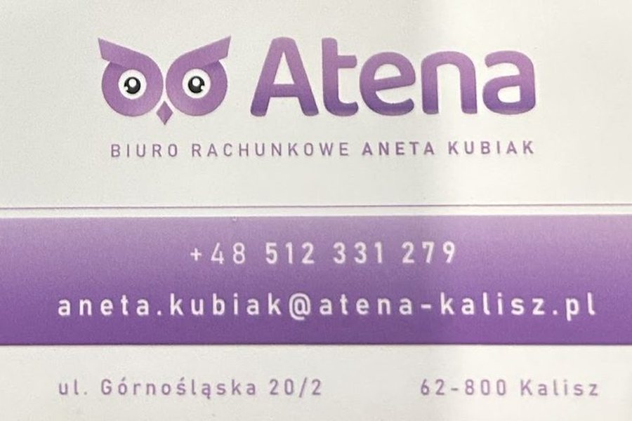Biuro Rachunkowe ATENA Aneta Kubiak - Kalisz